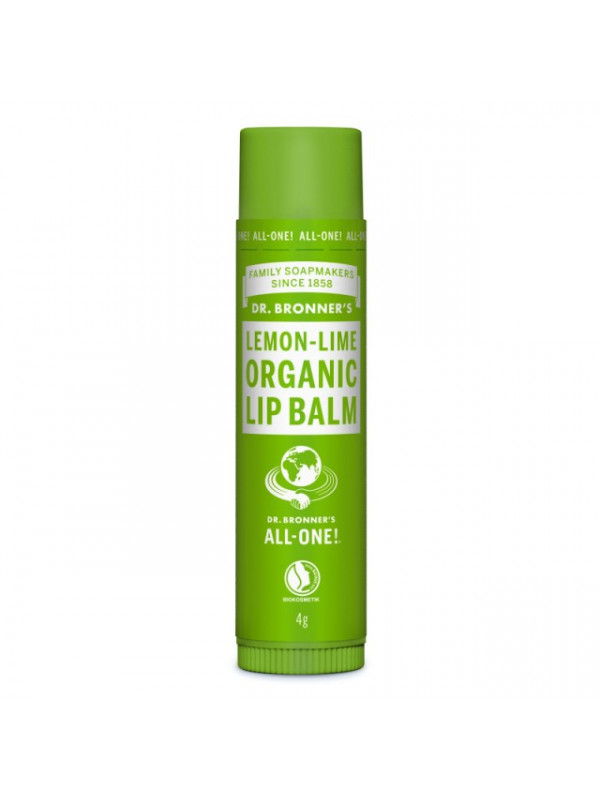 Balsam de buze organic cu Citrice si Lime, 4 grame - Dr Bronner