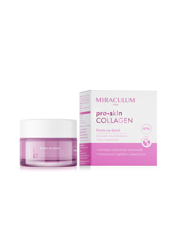 Crema de fata cu colagen de zi PRO-SKIN 50ml Miraculum