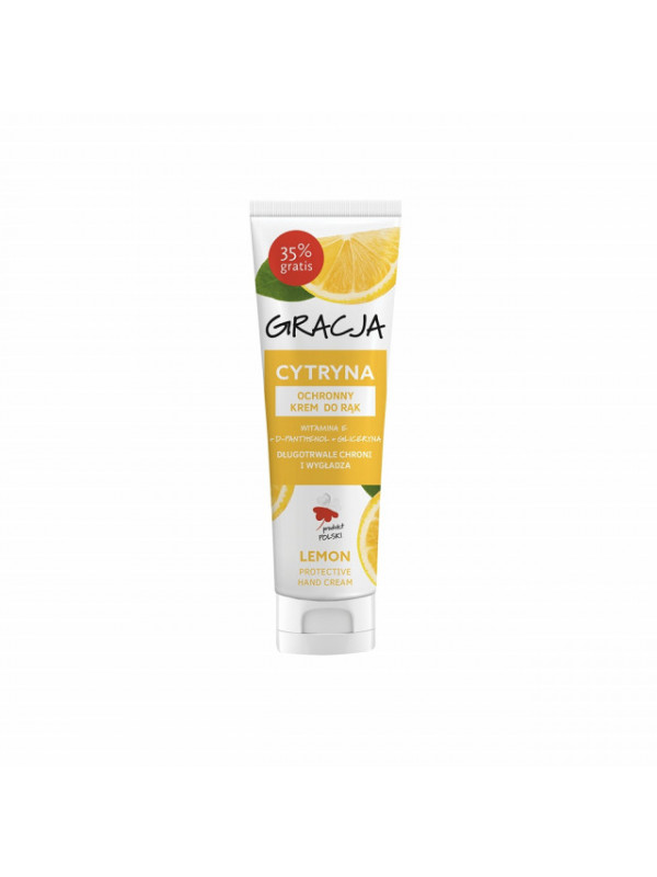 Crema de maini protectoare GRACJA cu extract de lamaie