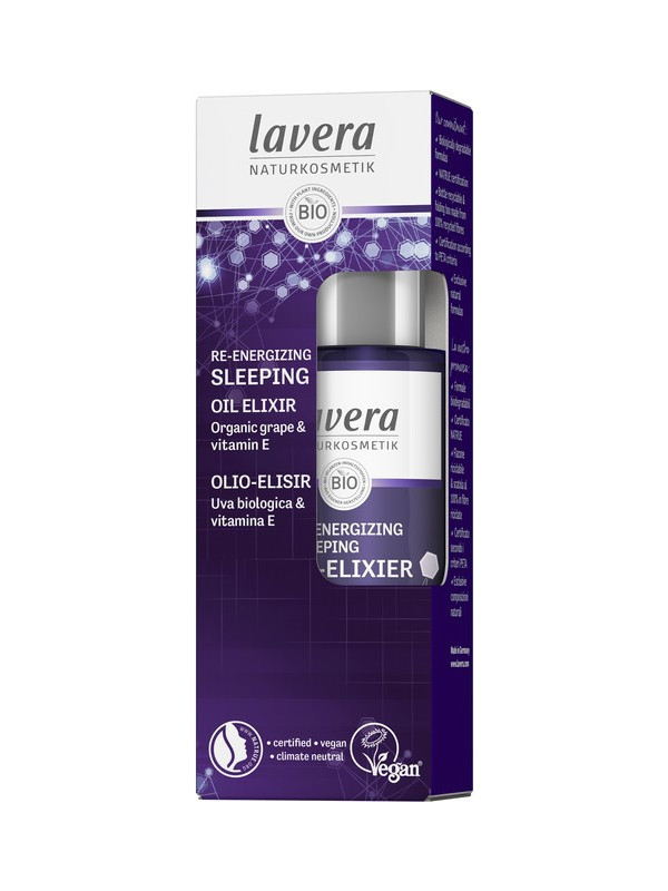 Elixir de noapte cu antioxidanti Re-Energizing Sleeping Oil, 30ml - LAVERA