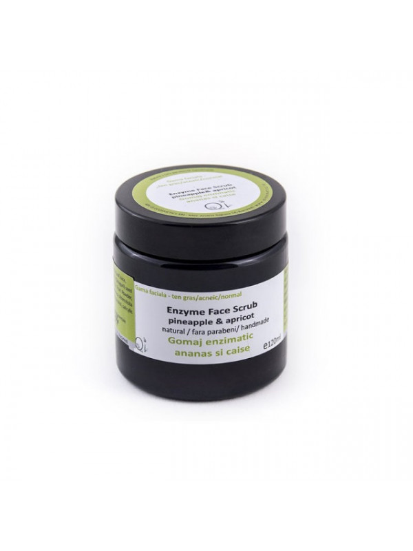Enzyme Face Scrub – Gomaj enzimatic ananas si caise