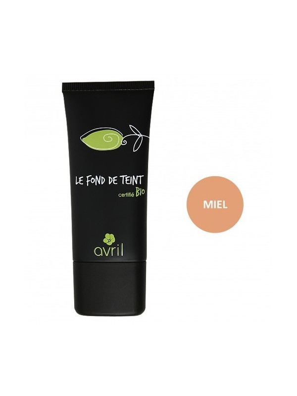 Fond ten bio cu ulei de jojoba si extract de orhidee - Honey