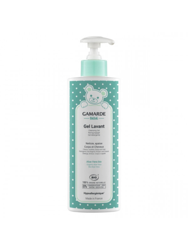 Gel de baie corp si par bebelusi Gamarde