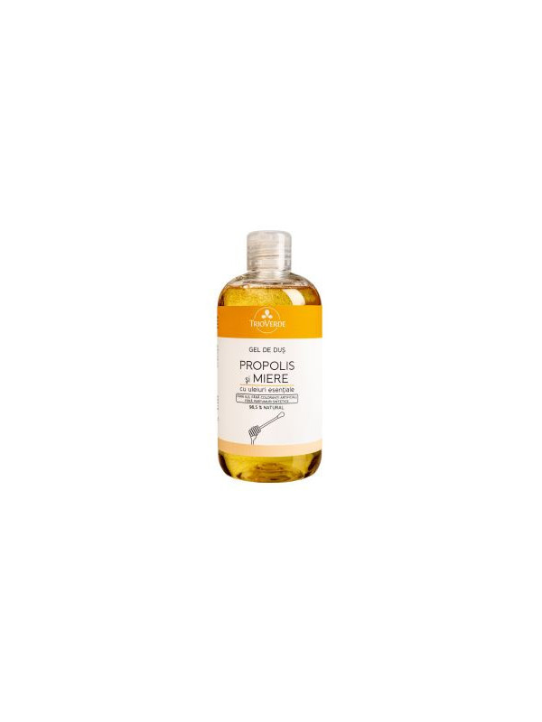 Gel de duș cu Propolis și Miere Trio Verde