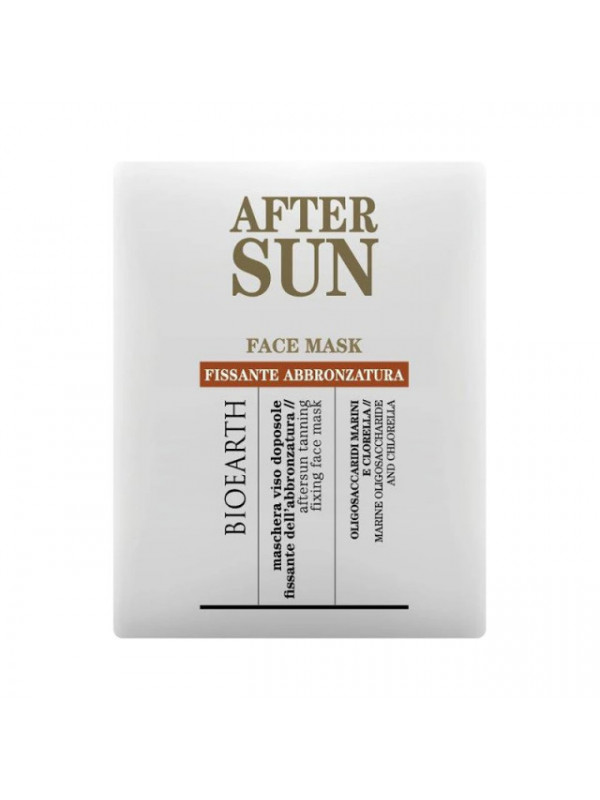Masca servetel aftersun pentru fixarea bronzului - Bioearth Sun