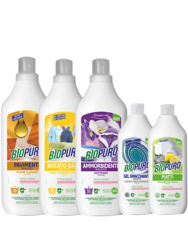Pachet detergenti ecologici haine copii - Biopuro
