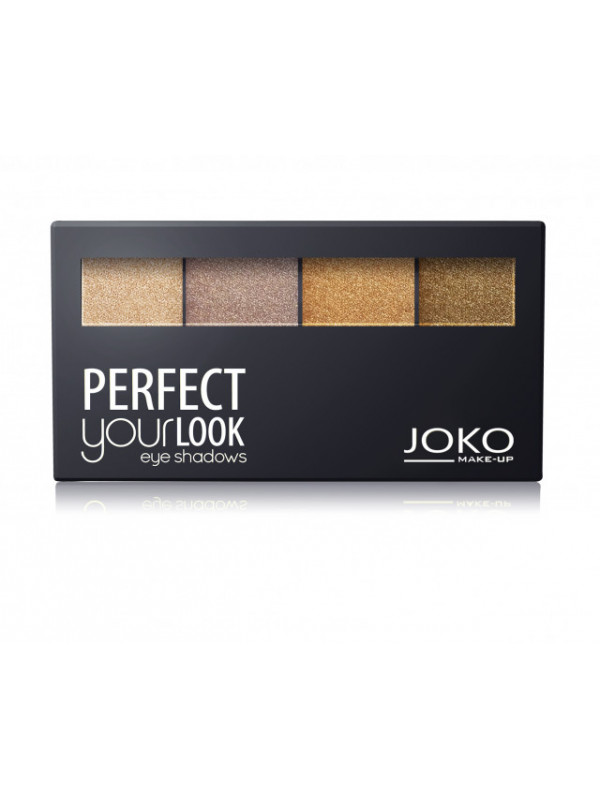 Paleta de farduri de pleoape cu patru culori JOKO QUATTRO 402