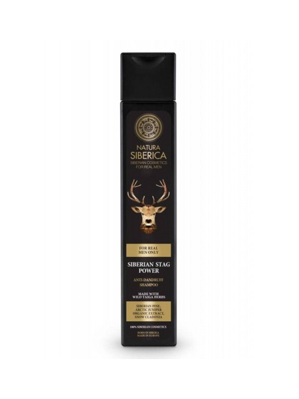 Sampon anti-matreata pentru barbati Stag Power, 250 ml - Natura Siberica