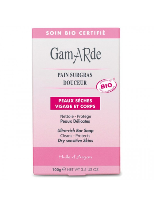 Sapun natural cu argan si apa termala Gamarde