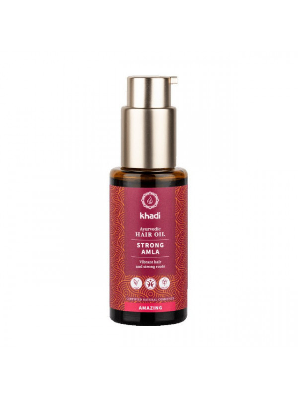 Ulei cu Amla anticadere par, 50ml - Khadi