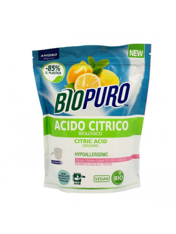 Acid citric pentru menaj, 450g - Biopuro