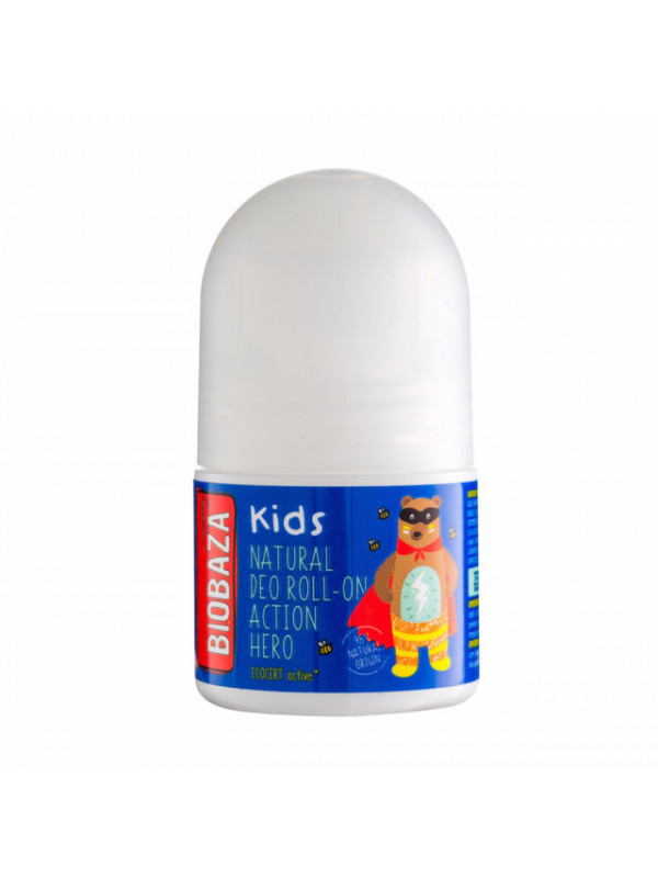 Deodorant natural pentru copii Action Hero, 30ml – BIOBAZA