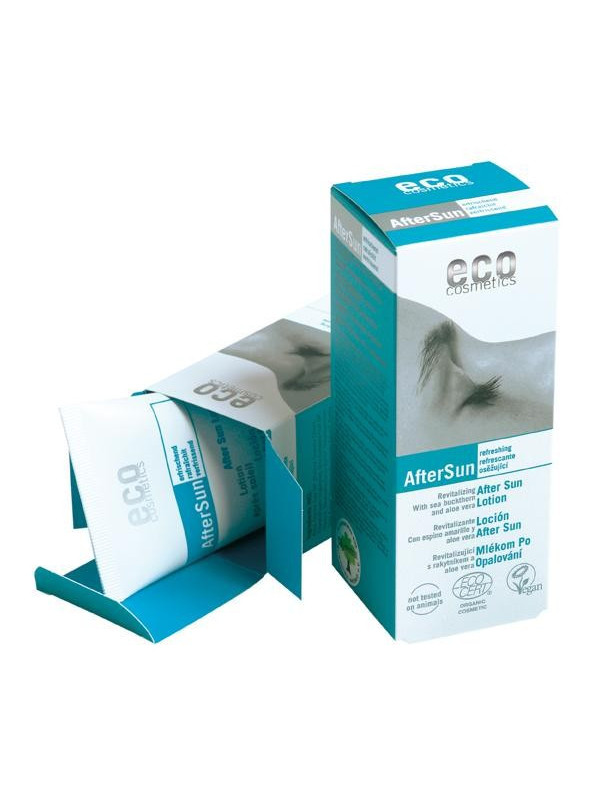 Lotiune After Sun bio cu aloe si catina, 75 ml - Eco Cosmetics