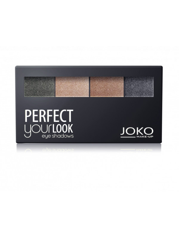 Paleta de farduri de pleoape cu patru culori JOKO QUATTRO 403