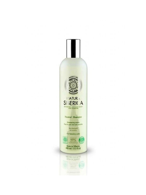 Sampon neutru pentru scalp sensibil cu hidrolat de sulfina, 400 ml - Natura Siberica