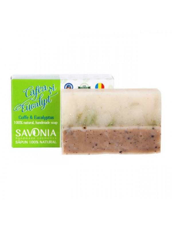 Sapun Natural Cafea si Eucalipt - Savonia