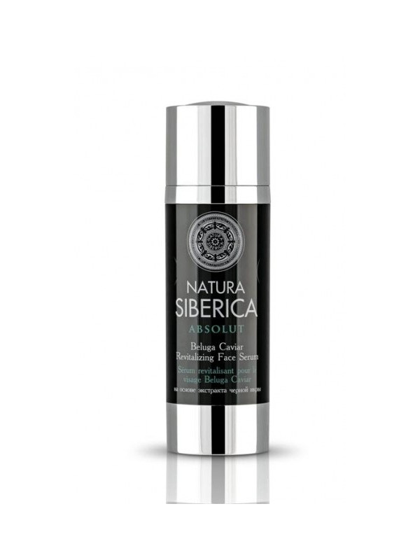 Serum revitalizant antiage cu acid hialuronic si Beluga Caviar, 30 ml - Natura Siberica