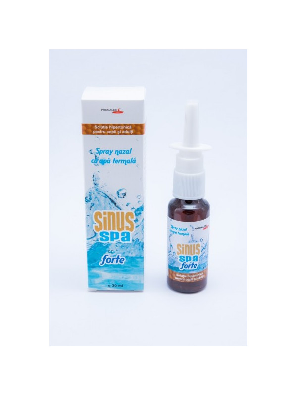 Spray nazal Forte, cu propolis esenta + sare de mare + ulei de menta 30Ml - Apidava