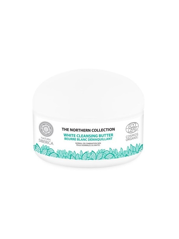 Unt alb demachiant cu argila, Northern Collection 120ml - Natura Siberica