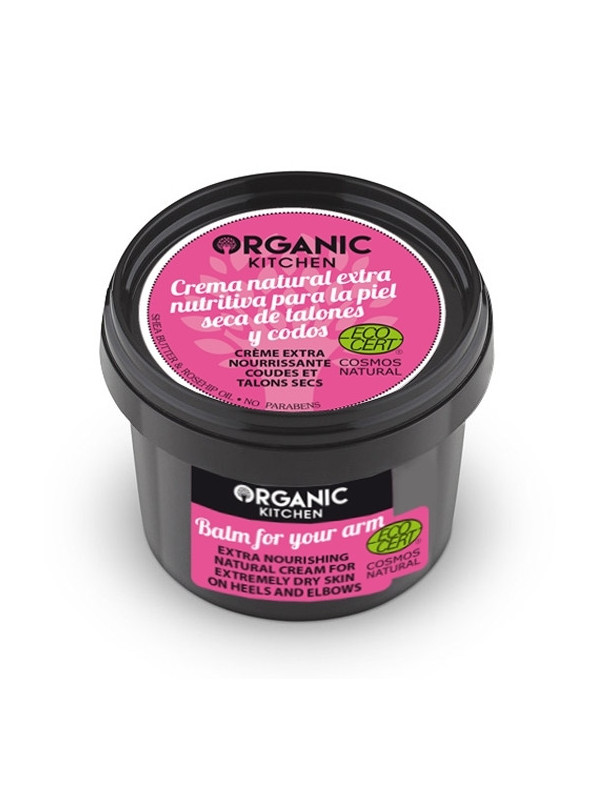 Crema extra nutritiva pentru coate si calcaie Balm For Your Arm - Organic Kitchen