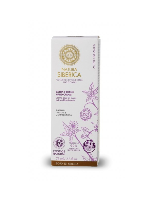 Crema maini extra fermitate cu schisandra si ginseng siberian, 75 ml - Natura Siberica