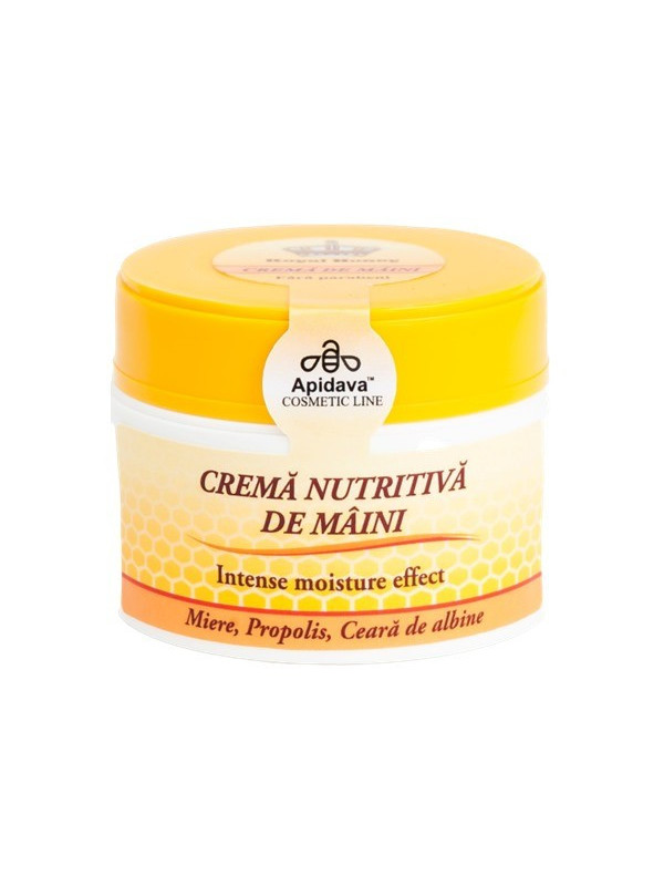 Crema naturala maini Royal Honey cu miere, ceara albine, propolis - Apidava