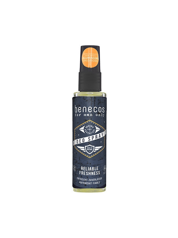 Deodorant spray bio pentru barbati, 75 ml - Benecos