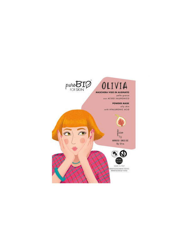 Masca peel-off ten gras OLIVIA smochine, 13gr - PuroBio