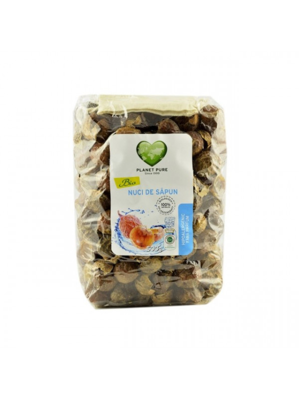 Nuci de sapun bio 500g - Planet Pure