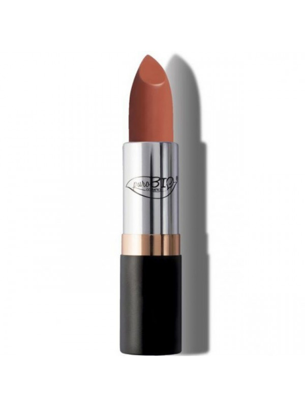 Ruj Bright Peach n.01 - PuroBio Cosmetics