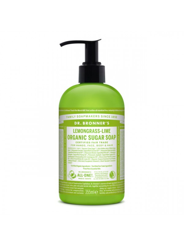 Sapun lichid Sugar Soap LEMONGRASS LIME