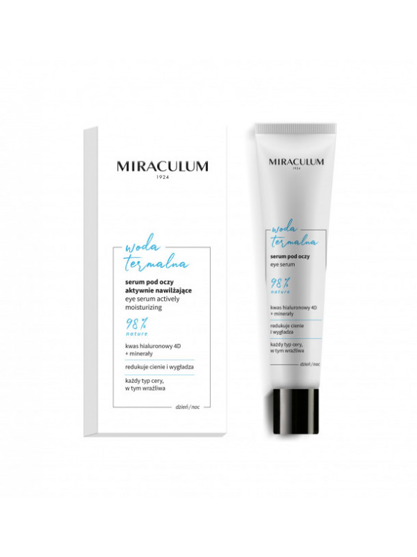 Ser activ hidratant pentru conturul ochilor Miraculum Thermal Water 20 ML