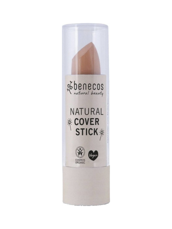 Stick corector bio pentru cearcane si imperfectiuni, Vanilla - Benecos