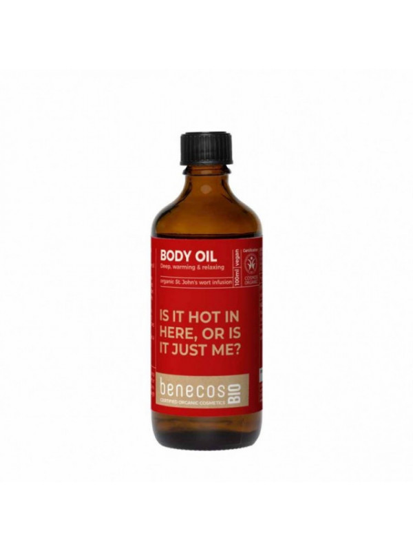 Ulei organic infuzat cu extract de sunatoare, 100ml - BenecosBIO