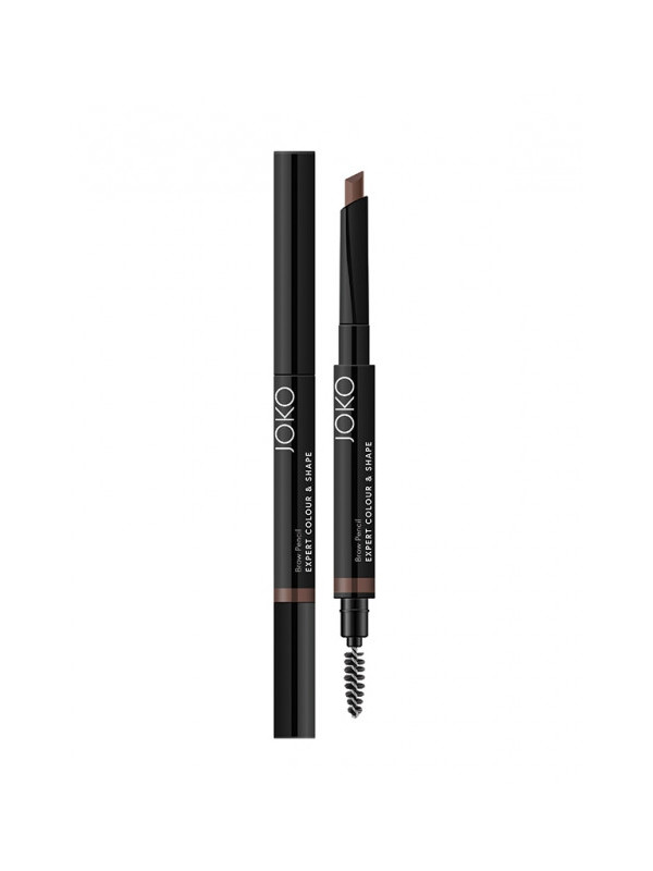 Creion contur sprancene JOKO Expert Colour & Shape cu perie 01
