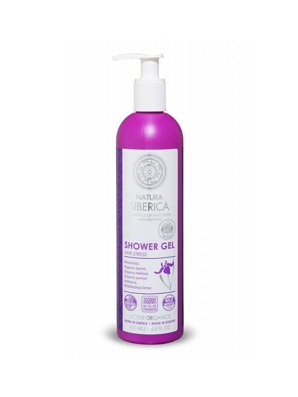 Gel de dus Anti-Stress pentru fermitatea pielii , 400ml - Natura Siberica