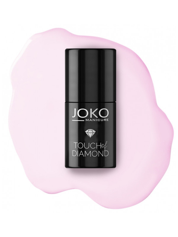 Lac gel pentru unghii JOKO TOUCH OF DIAMOND fără uscare în lampă 10 ML nr. 13