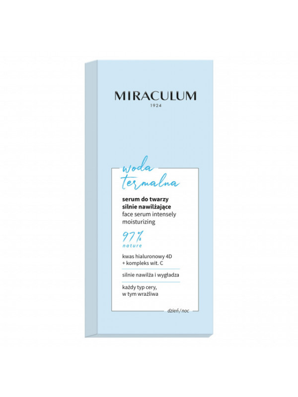 Ser pentru fata activ hidratant Miraculum Thermal Water 30 ML
