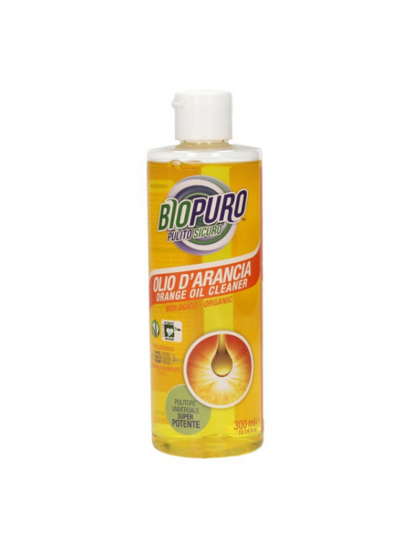 Solutie de curatare concentrata cu ulei de portocale, 300ml - Biopuro