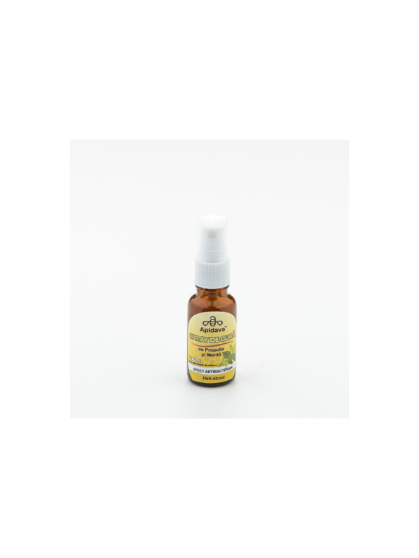SPRAY DE GURA cu propolis, 20ml - Apidava