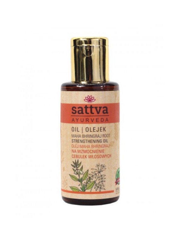 Ulei de par anticadere cu Bhringraj, 100ml – Sattva Ayurveda