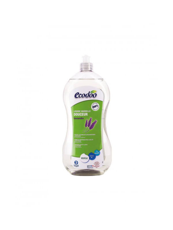 Detergent bio vase cu aloe vera si lavanda 1L - Ecodoo