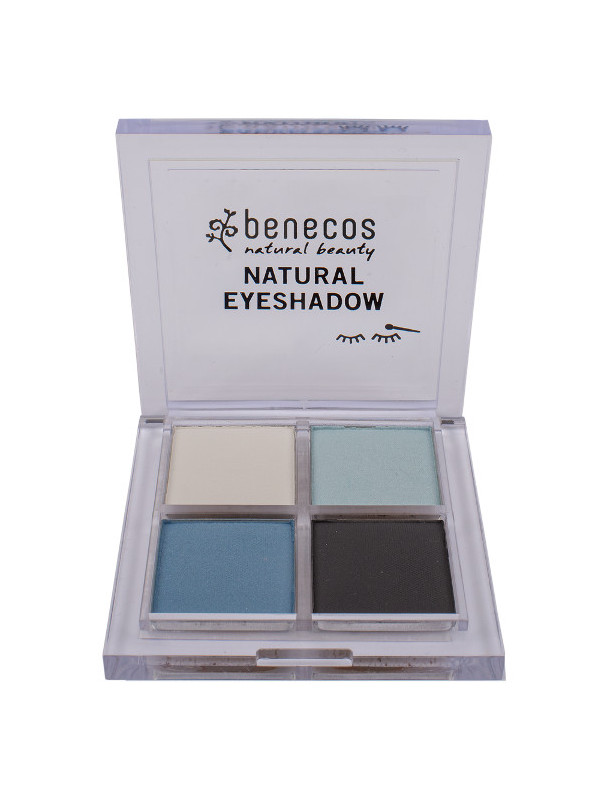 Fard de pleoape bio quattro True Blue - Benecos