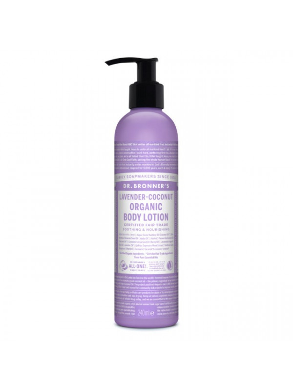 Lotiune Organica de Lavanda si Cocos, 236 ml - Dr Bronner
