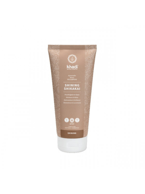 Sampon cu shikakai, hidratare si stralucire, 210ml - Khadi