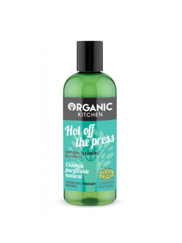 Sampon purificator cu menta Hot Off The Press - Organic Kitchen