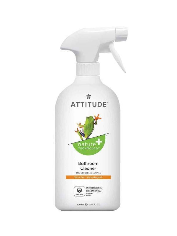 Solutie ecologica de indepartat depunerile de piatra din baie Citrus Zest, 800 ml - ATTITUDE