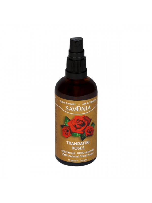 Trandafiri - Apa Florala Organica 100 ml Savonia