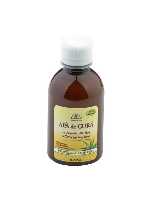 Apã de gurã cu propolis, aloe vera si extract ceai verde - Apidava