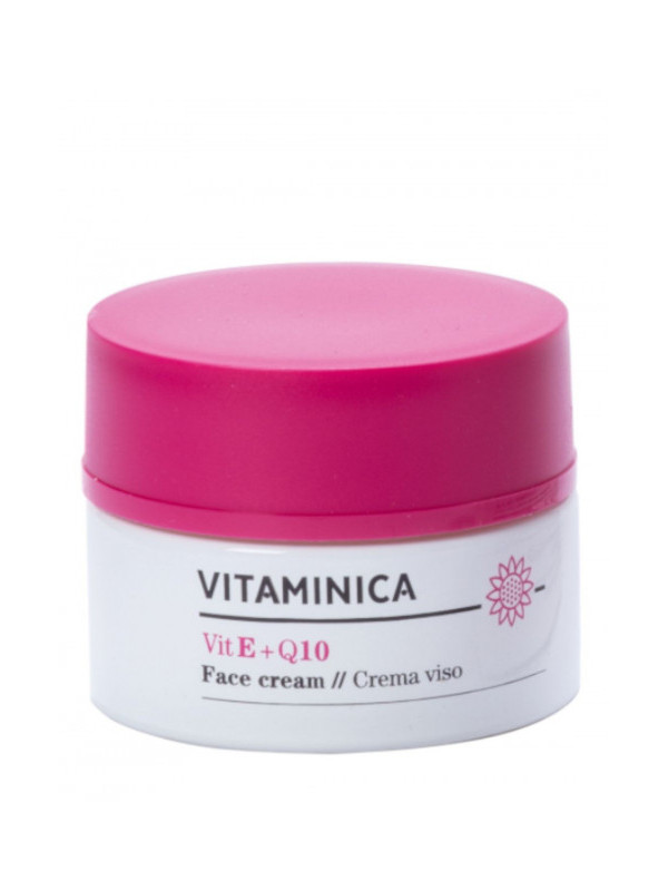 Crema de fata cu Q10 si vitamina E pt ten uscat, 50ml – Vitaminica Bioearth